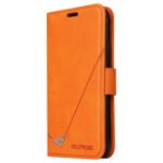 For Xiaomi Mi 11 GQUTROBE Right Angle Leather Phone Case(Orange)