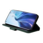 For Xiaomi Mi 11 GQUTROBE Right Angle Leather Phone Case(Green)