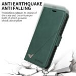 For Xiaomi Mi 11 GQUTROBE Right Angle Leather Phone Case(Green)