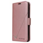 For Xiaomi Mi 11 GQUTROBE Right Angle Leather Phone Case(Rose Gold)