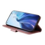 For Xiaomi Mi 11 GQUTROBE Right Angle Leather Phone Case(Rose Gold)