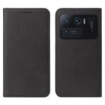 For Xiaomi Mi 11 Ultra Magnetic Closure Leather Phone Case(Black)