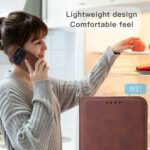 For Xiaomi Mi 11 Ultra Magnetic Closure Leather Phone Case(Brown)