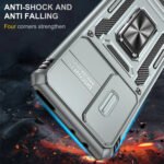 For Xiaomi 12 Armor PC + TPU Camera Shield Phone Case(Grey)