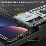 For Xiaomi 12 Armor PC + TPU Camera Shield Phone Case(Grey)