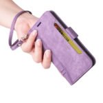 For Xiaomi 12 BETOPNICE Dual-side Buckle Leather Phone Case(Purple)
