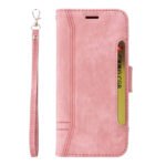 For Xiaomi 12 Pro BETOPNICE Dual-side Buckle Leather Phone Case(Pink)