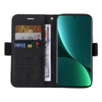 For Xiaomi 12 Pro BETOPNICE Dual-side Buckle Leather Phone Case(Black)