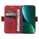 For Xiaomi 12 Pro BETOPNICE Dual-side Buckle Leather Phone Case(Red)