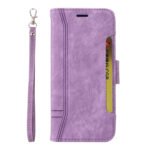 For Xiaomi 12 Pro BETOPNICE Dual-side Buckle Leather Phone Case(Purple)