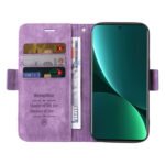 For Xiaomi 12 Pro BETOPNICE Dual-side Buckle Leather Phone Case(Purple)