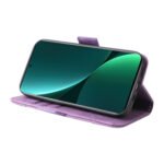 For Xiaomi 12 Pro BETOPNICE Dual-side Buckle Leather Phone Case(Purple)