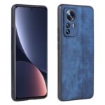 For Xiaomi 12 / 12S / 12X AZNS 3D Embossed Skin Feel Phone Case(Sapphire Blue)