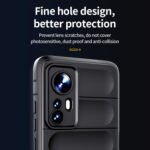 For Xiaomi 12 Magic Shield TPU + Flannel Phone Case(Purple)