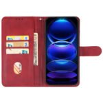 For Xiaomi Redmi Note 12 China Leather Phone Case(Red)