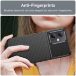 For Xiaomi Redmi Note 12 China Thunderbolt Shockproof TPU Protective Soft Phone Case(Black)