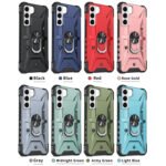 For Samsung Galaxy S21+ 5G Ring Holder Phone Case(Black)