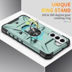 For Samsung Galaxy S21+ 5G Ring Holder Phone Case(Black)