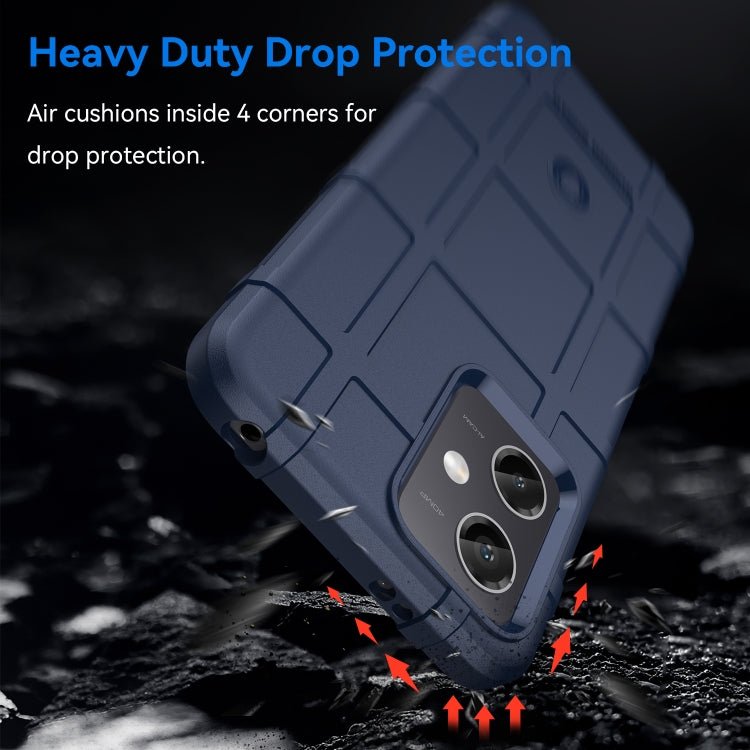 For Xiaomi Redmi Note 12 China Full Coverage Shockproof TPU Phone Case(Blue)