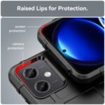 For Xiaomi Redmi Note 12 China Full Coverage Shockproof TPU Phone Case(Black)