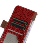 For Xiaomi Redmi Note 12 China Crocodile Top Layer Cowhide Leather Phone Case(Red)