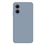 For Xiaomi Redmi Note 12 China Imitation Liquid Silicone Straight Edge Phone Case(Grey)
