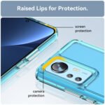 For Xiaomi 12 Pro Candy Series TPU Phone Case(Transparent Blue)