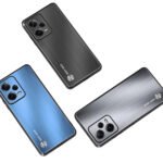 For Xiaomi Redmi Note 12 Pro+ China Metal Brushed Texture Shockproof Phone Case with Holder(Silver)