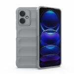 For Xiaomi Redmi Note 12 China Magic Shield TPU + Flannel Phone Case(Grey)