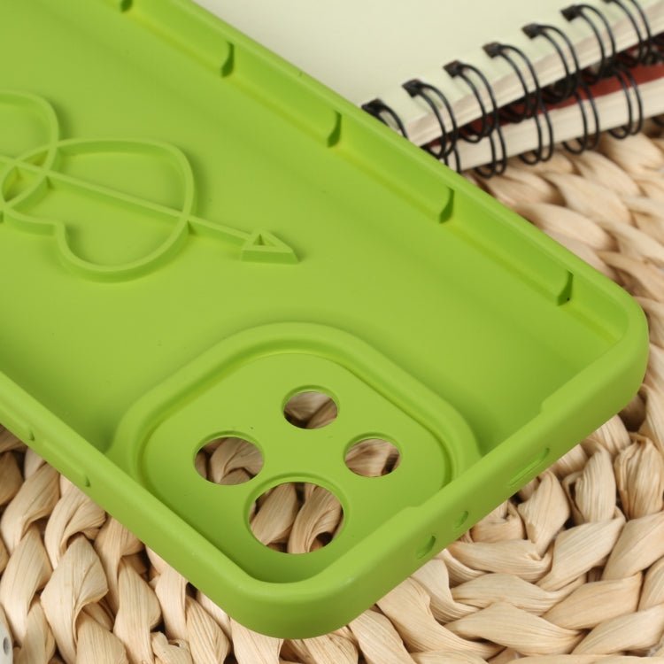 For Xiaomi Mi 11 Liquid Airbag Decompression Phone Case(Grass Green)