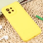 For Xiaomi Mi 11 Liquid Airbag Decompression Phone Case(Lemon Yellow)