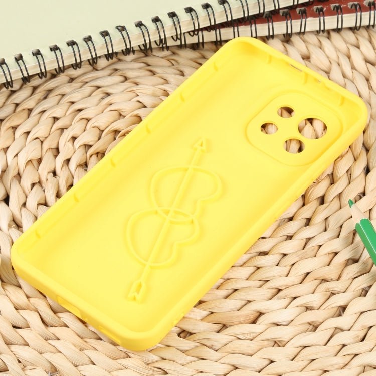 For Xiaomi Mi 11 Liquid Airbag Decompression Phone Case(Lemon Yellow)