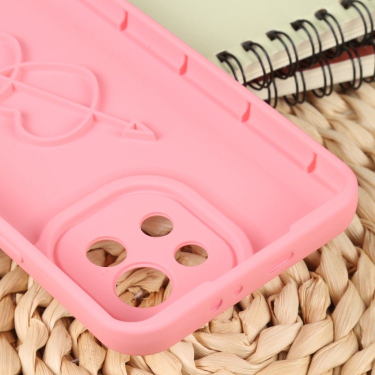 For Xiaomi Mi 11 Liquid Airbag Decompression Phone Case(Pink)