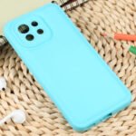 For Xiaomi Mi 11 Liquid Airbag Decompression Phone Case(Mint Blue)