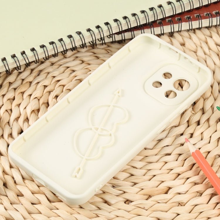 For Xiaomi Mi 11 Liquid Airbag Decompression Phone Case(Antique White)
