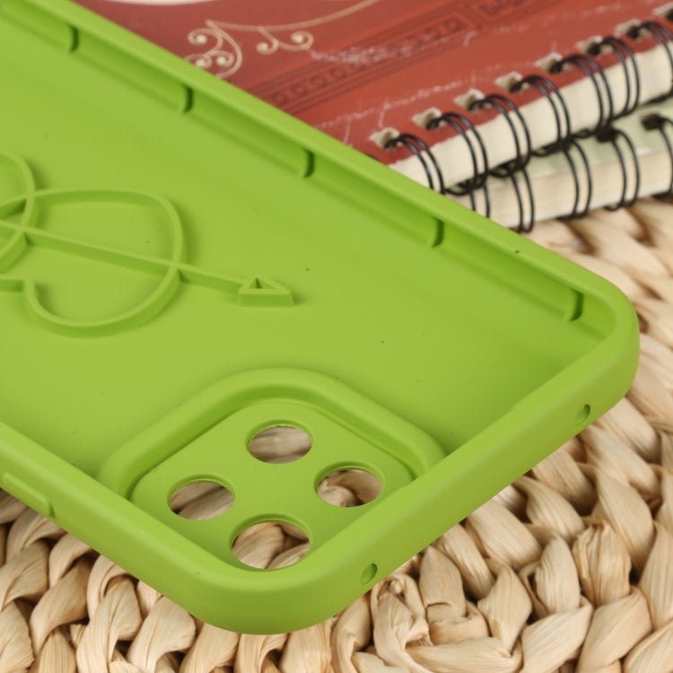 For Xiaomi Mi 11 Lite Liquid Airbag Decompression Phone Case(Grass Green)