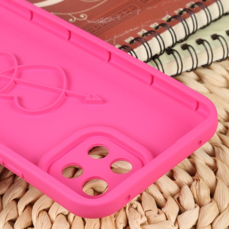 For Xiaomi Mi 11 Lite Liquid Airbag Decompression Phone Case(Light Rose Red)