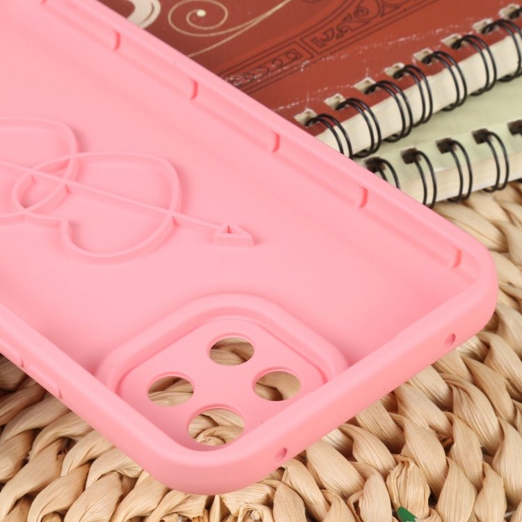 For Xiaomi Mi 11 Lite Liquid Airbag Decompression Phone Case(Pink)