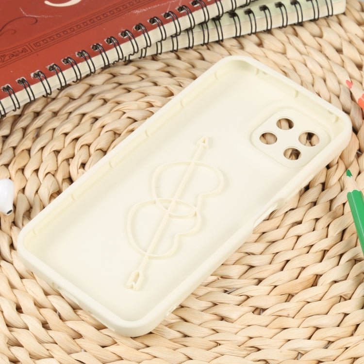 For Xiaomi Mi 11 Lite Liquid Airbag Decompression Phone Case(Antique White)