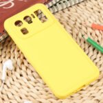 For Xiaomi Mi 11 Ultra Liquid Airbag Decompression Phone Case(Lemon Yellow)