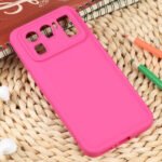 For Xiaomi Mi 11 Ultra Liquid Airbag Decompression Phone Case(Light Rose Red)