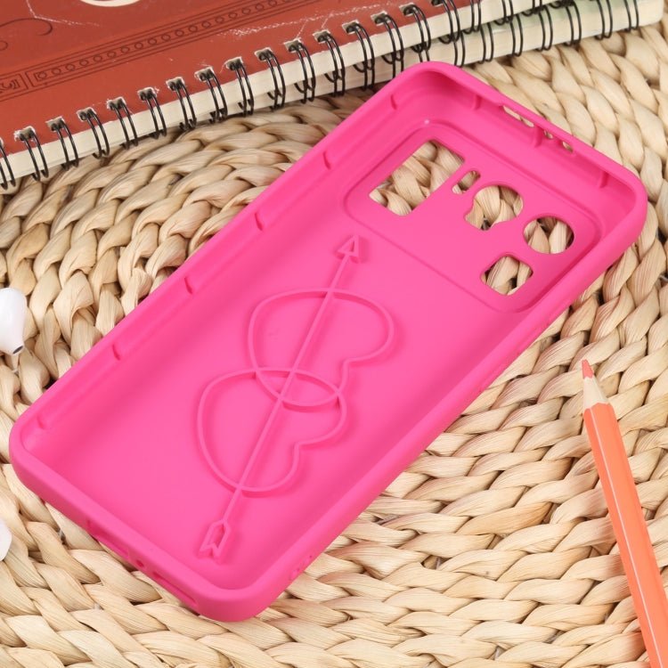 For Xiaomi Mi 11 Ultra Liquid Airbag Decompression Phone Case(Light Rose Red)