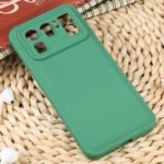 For Xiaomi Mi 11 Ultra Liquid Airbag Decompression Phone Case(Retro Green)