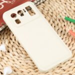 For Xiaomi Mi 11 Ultra Liquid Airbag Decompression Phone Case(Antique White)
