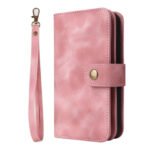 For Xiaomi Redmi Note 11 5G Multifunctional Card Slot Zipper Wallet Leather Phone Case(Rose Gold)