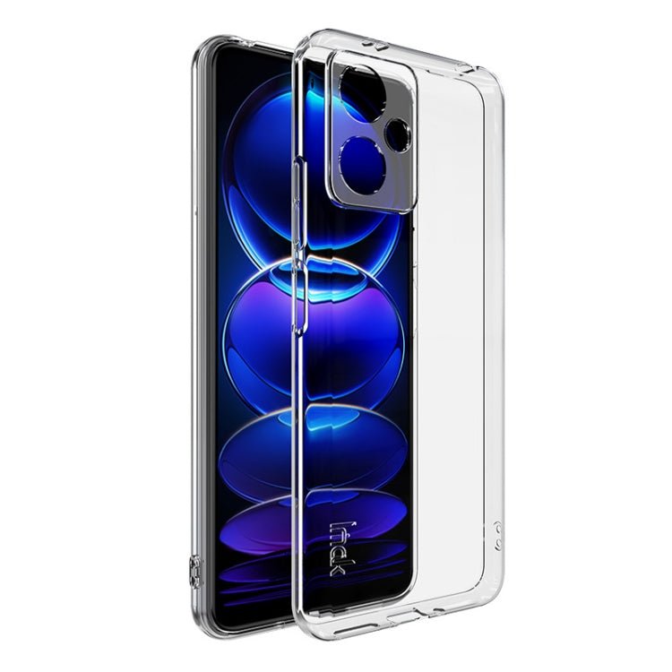 For Xiaomi Redmi Note 12 China IMAK UX-10 Series Transparent Shockproof TPU Phone Case(Transparent)