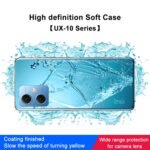 For Xiaomi Redmi Note 12 China IMAK UX-10 Series Transparent Shockproof TPU Phone Case(Transparent)