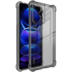 For Xiaomi Redmi Note 12 Pro China imak Shockproof Airbag TPU Phone Case(Transparent Black)