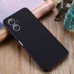 For Xiaomi Redmi Note 12 China Pure Color Liquid Silicone Shockproof Full Coverage Case(Black)