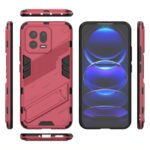 For Xiaomi 13 Punk Armor 2 in 1 PC + TPU Phone Case(Light Red)